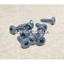 Винт крепления пластиковой накладки порога Mercedes Atego N000000000461 (4,8x16). Оригинал