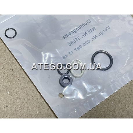 Комплет резинок пневмосистеми Mercedes Atego під гайку M16. (Тип VOSS 230, NG8)