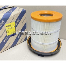 Повітряний фільтр Mercedes Atego. HENGST.