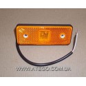 Габарит боковий Mercedes Atego жовтий (110x41). MEGA