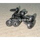Винт крепления пластиковых элементов кабины Mercedes Atego N000000000522 (4,2x16). Оригинал