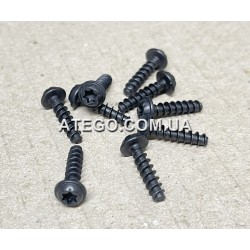 Винт крепления пластиковых частей консоли кабины Mercedes Atego 0019845829 (4x16). Оригинал