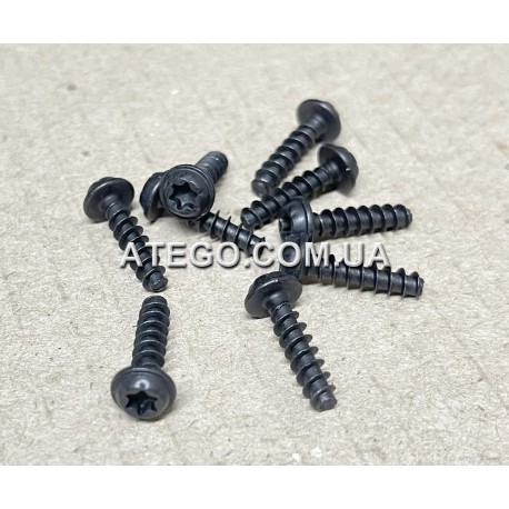 Гвинт кріплення пластикових частин консолі кабіни Mercedes Atego 0019845829 (4x16). Оригінал
