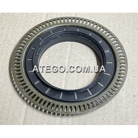 Сальник передней ступицы Mercedes Atego 9709970446 (75×110/134×10/17) с ABS. Оригинал