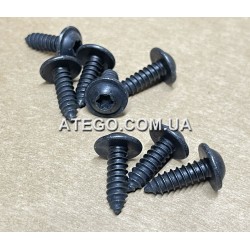 Гвинт кріплення решітки радіатора кабіни Mercedes Atego N000000000866 (6,3x19, до 2005 року). Оригінал