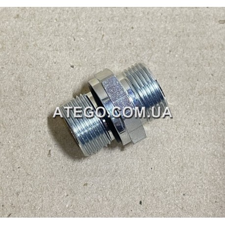 Штуцер подсоединения металлической трубки компрессора Mercedes Atego к крану влагоотделителя 0029970171. Оригинал