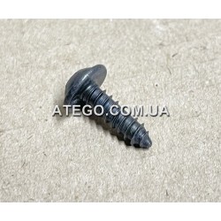 Винт крепления накладки пола кабины Mercedes Atego N000000000528 (4,8x16). Оригинал