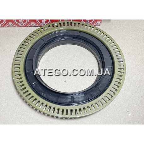 Сальник передней ступицы Mercedes Atego 75x110/134x10/17 с ABS. CORTECO