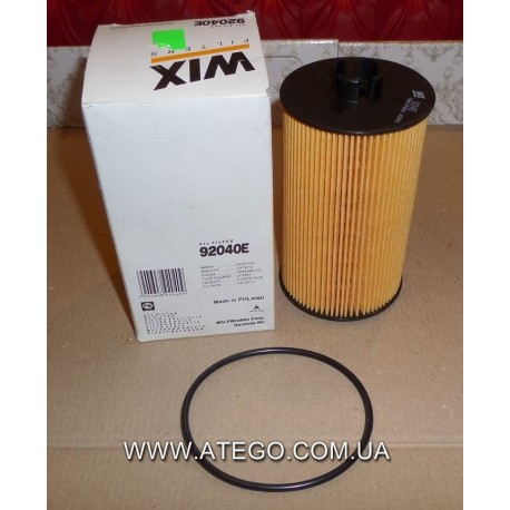 Масляный фильтр Mercedes Atego низкий. WIX