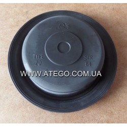 Мембрана заднего энергоаккумулятора Mercedes Atego (тип 20, с перегибом).