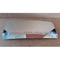 Скло основного дзеркала + пластик Mercedes Atego II з підігрівом (з 2005 року, фіксатори по середині). MEGA