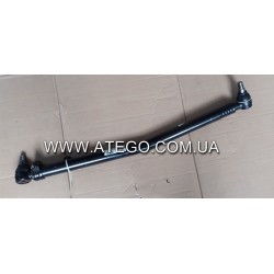 Продольная рулевая тяга Mercedes Atego (9704600705, L-846 мм). LEMFORDER
