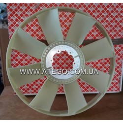 Крильчатка вентилятора Mercedes Atego 9062050406 (8 лопастей). FEBI