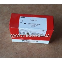 Вкладиш шатунний Mercedes Atego (Ширина 28,3 мм, комплект на 1 шийку). GLYCO