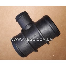 Соединитель патрубков охлаждения Mercedes Atego 9705010007 (Тройник). Оригинал