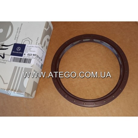 Сальник задней ступицы Mercedes Atego (125x150x14, на колеса 19,5). MB Оригинал.