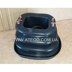 Гофра ричага КПП Mercedes Benz ATEGO нижня 9702681997. MB OE