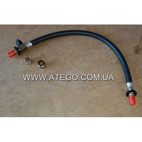 Передний тормозной шланг Mercedes Atego на колеса 19,5  (с гайками). MB OE