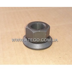 Гайка колесная Mercedes Atego на колеса 19,5 с юбкой (M20*1,5 под ключ 30). FEBI