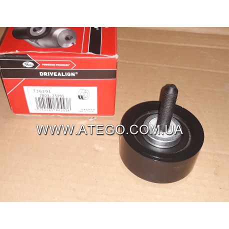 Обвідний ролик ремня Mercedes Atego 9062000470. GATES