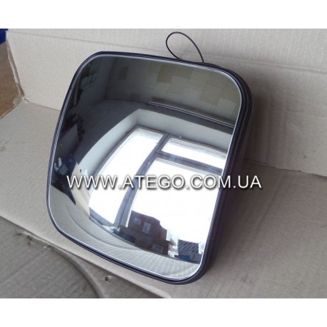 Додаткове дзеркало Mercedes Atego з підігрівом (200*200, до 2005 року). MEGA 