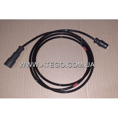 Кабель датчика зносу гальмівних колодок Atego задньої осі 0015408136  (L-1500 mm). Оригінал