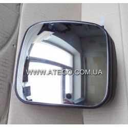 Додаткове дзеркало Mercedes Atego II з підігрівом (з пластиковою рамкою, 215*199, з 2006 року). MEGA 