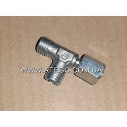 Трійник гідравлічної системи перекидання кабіни Mercedes Atego N000000006211. Оригінал