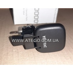 Розетка прикуривателя 24V Mercedes Atego 0115406081. Оригинал