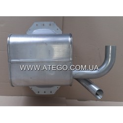 Глушник вихлопної системи Mercedes Atego 9704900001 (на 4-циліндровий двигун). Туреччина