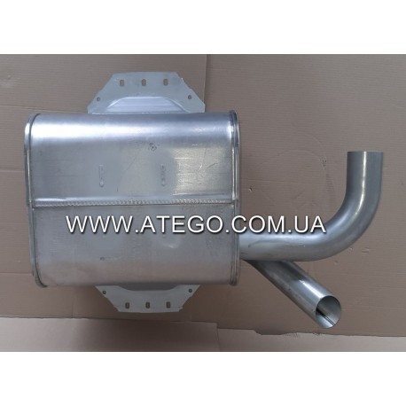 Глушник вихлопної системи Mercedes Atego 9704900001 (на 4-циліндровий двигун). Туреччина