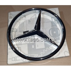 Эмблема на решетку радиатора Mercedes Atego 9738170016. Оригинал