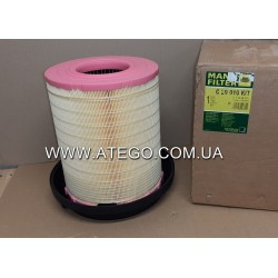 Повітряний фільтр Mercedes Atego. MANN FILTER.