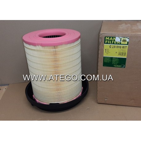 Повітряний фільтр Mercedes Atego. MANN FILTER.