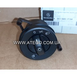 Переключатель света фар Mercedes Atego 0015451704. Оригинал