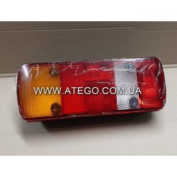 Задний фонарь Mercedes Atego 5-секций правый с фишкой. MEGA