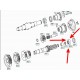 Подшипник промежуточного вала КПП Mercedes Atego (47,5x80x26,5)