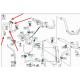 Патрубок системы охлаждения Mercedes Atego 9738300096. Турция