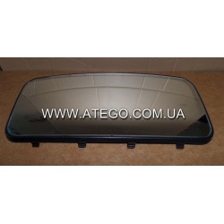 Стекло основного зеркала + пластик Mercedes Atego II с подогревом (с 2005 года, фиксаторы по периметру). MEGA