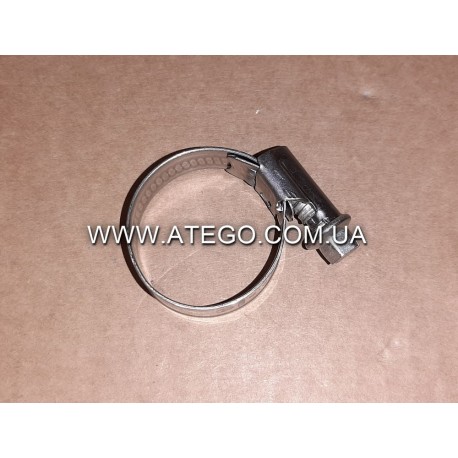 Хомут трубки гідропідсилювача руля Mercedes Atego 20/32. Оригінал.