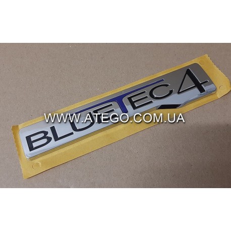 Емблема Mercedes Atego "Bluetec4". Оригінал