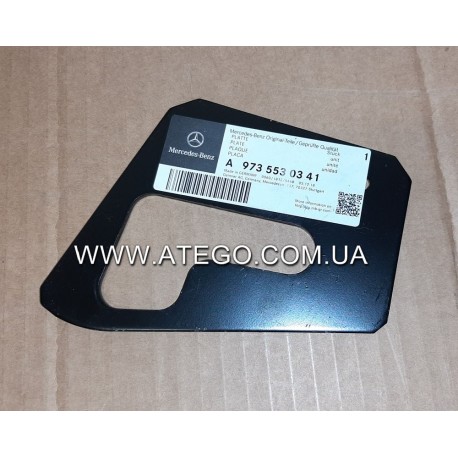 Пластина системи кріплення циліндра підйому кабіни Mercedes Atego 9735530341. Оригінал