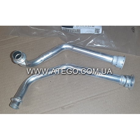 Комплект трубок радиатора печки Mercedes Atego 0008300363. Оригинал
