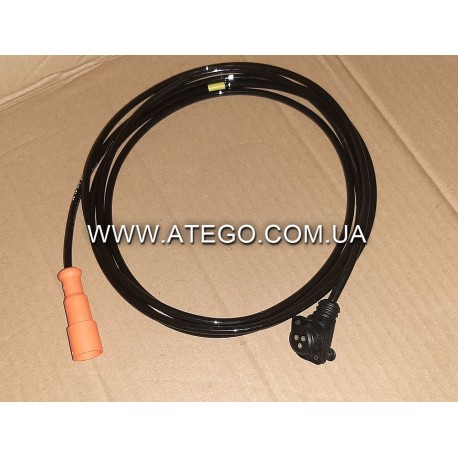 Кабель датчика износа тормозных колодок Atego, AXOR 0015407436 ( L-2650 mm). Оригинал