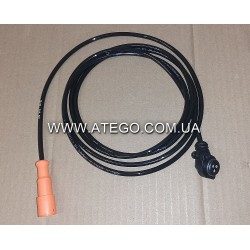 Кабель датчика износа тормозных колодок Atego, AXOR 0015406336 ( L-2100 mm). Оригинал