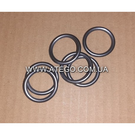 Уплотнительное кольцо под стакан форсунки Mercedes Atego (25x32,4x3,7). ELRING