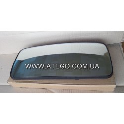 Стекло основного зеркала + пластик Mercedes Atego с подогревом (380*170). MEGA 