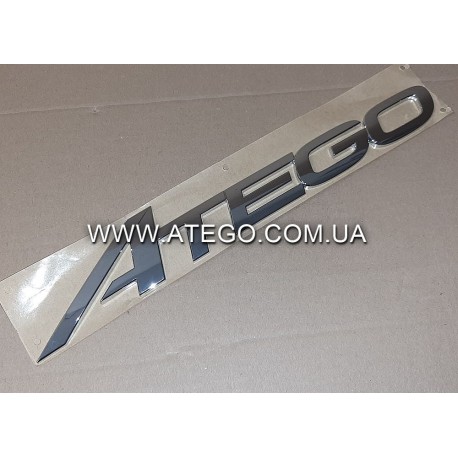 Эмблема "ATEGO" на капот Mercedes Atego Euro 6. Оригинал