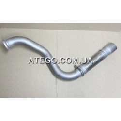 Прийомна вихлопна труба Mercedes Atego EURO 4/5 9704901619 (на 4-циліндровий двигун). Польща