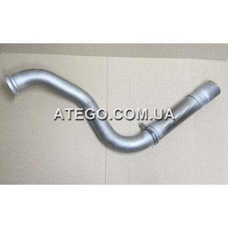 Прийомна вихлопна труба Mercedes Atego EURO 4/5 9704901619 (на 4-циліндровий двигун). Польща